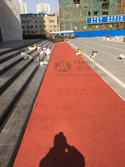 航天五一〇所 甘南彩色路面